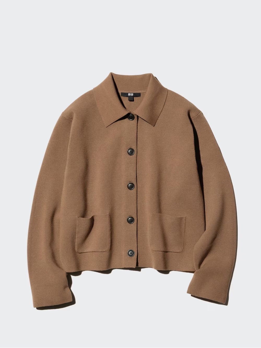 Like new! Uniqlo Milano Ribbed Knitted Jacket
Button-Front Cardigan Sweater